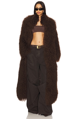 Faye Fur Coat Ducie