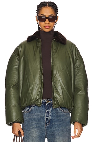 Philly Leather Puffer Ducie