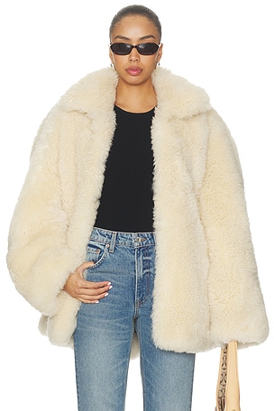 Maeve Shearling Jacket Ducie