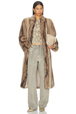 Betty Long Fur Coat Ducie
