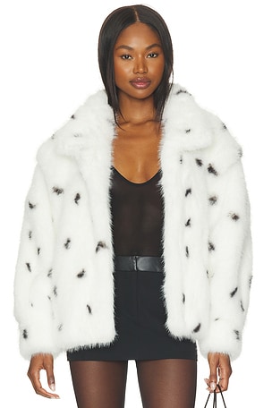 Katja Faux Fur Jacket Ducie