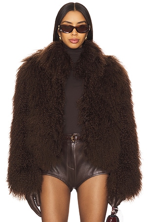 Rochelle Fur Jacket Ducie