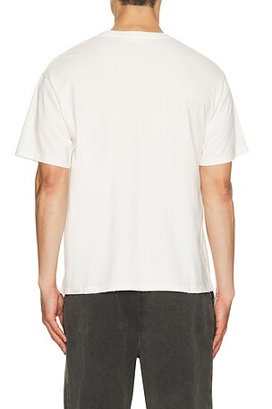 Duke + Dexter Pin Up T-Shirt in White