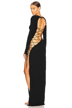 sachin and babi light blue dress Dress Backless Slit Hem Elegant Party Dresses Summer V Neck Spaghetti Strap  Slim Corset Backless Black Midi Vestidos La size S Color Red