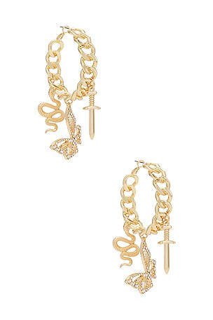 Charlotte Earrings DUNDAS x REVOLVE