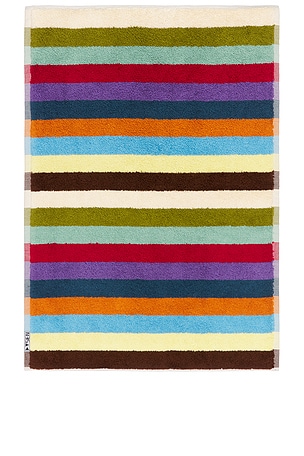 Bird Stripe Bath Mat Dusen Dusen
