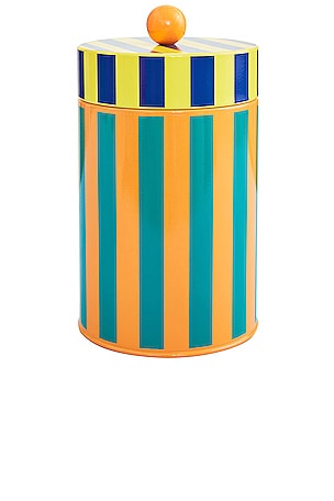 Tall Striped Canisters Dusen Dusen