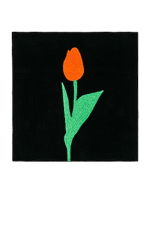 Tulip Embroidered Pillow Cover Dusen Dusen
