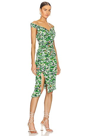 Diane von Furstenberg Lovinia Dress in Green