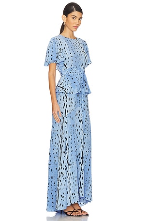 Diane von Furstenberg Levana Dress in Baby Blue