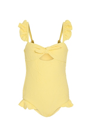 DEVON WINDSOR Kids Polly Full Piece in Yellow