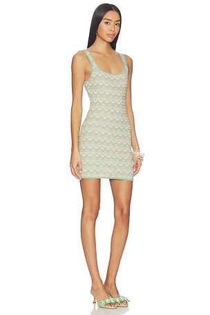 DEVON WINDSOR Selena Mini Dress in Sage