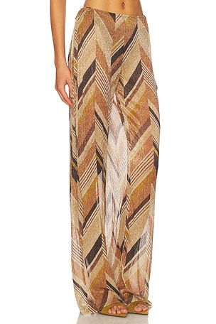 DEVON WINDSOR Ollie Wide Leg Pant in Tan