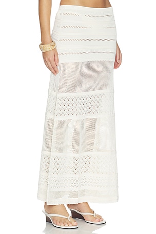 DEVON WINDSOR Yasmin Skirt in Cream