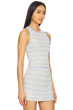 DEVON WINDSOR Lata Top in Baby Blue