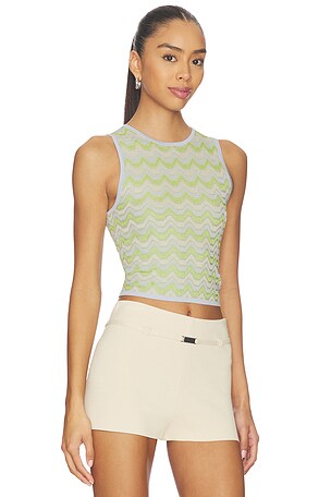 DEVON WINDSOR x REVOLVE Lata Top in Mint,Baby Blue