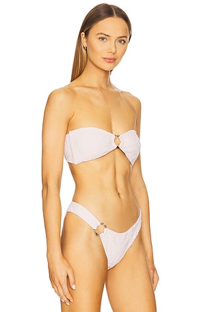 DEVON WINDSOR Calypso Bikini Top in Blush