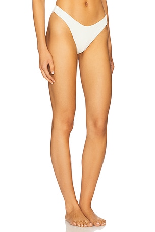 DEVON WINDSOR Gene Bikini Bottom in Cream. Size XS. Also