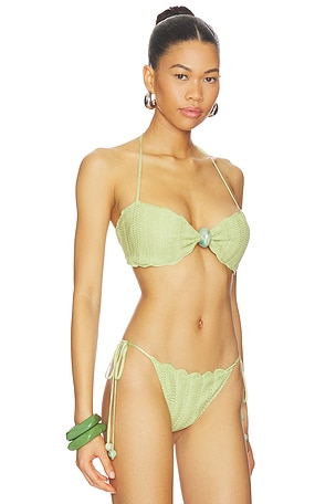 DEVON WINDSOR Kyla Top in Green