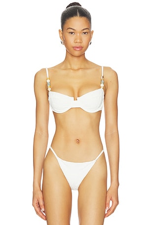 POPPY 밴듀 비키니 탑 DEVON WINDSOR