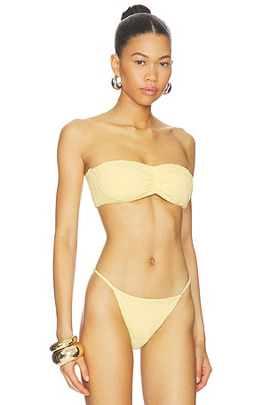 DEVON WINDSOR Navi Top in Yellow