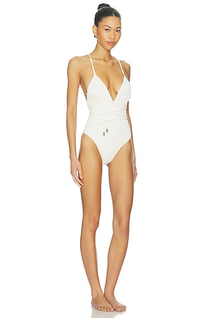 DEVON WINDSOR Felix One Piece in Ivory