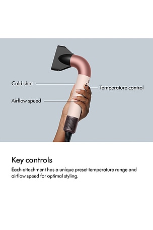 Dyson Supersonic r Hair Dryer in Ceramic Pink & Rose Gold