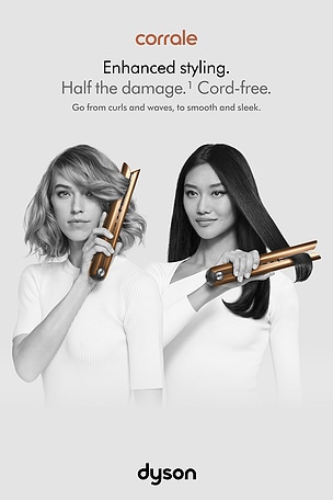 Dyson Corrale Styler & Straightener in Copper & Nickel