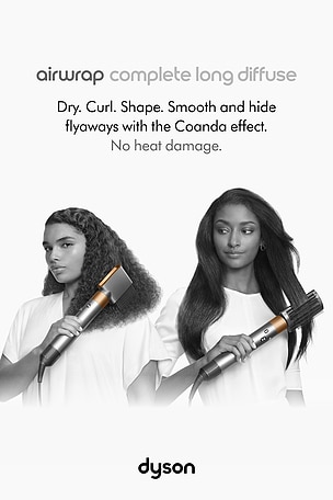 Dyson Airwrap Multi-Styler Diffuse for Curly & Coily Hair in Nickel & Copper