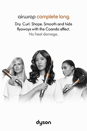 Dyson Airwrap Multi-Styler Complete Long in Nickel & Copper