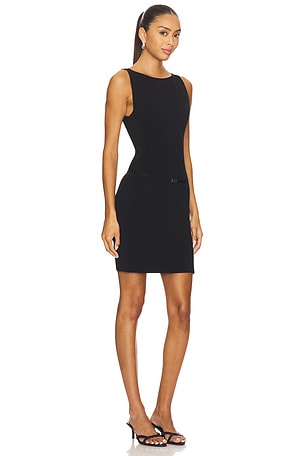 EAVES Roan Mini Dress in Black