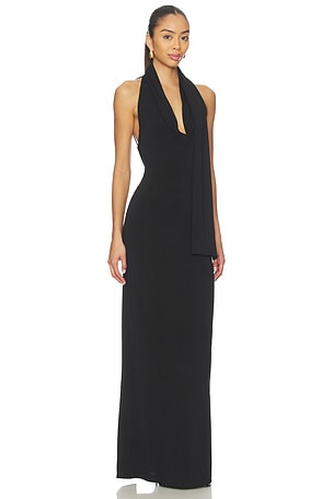 EAVES Ira Maxi Dress in Black
