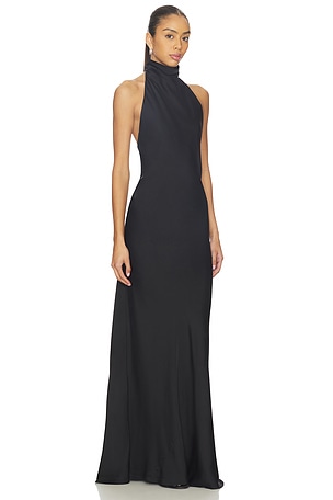 EAVES Reidun Gown in Black