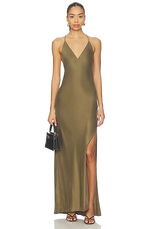 Lydia Silk Maxi Dress EAVES