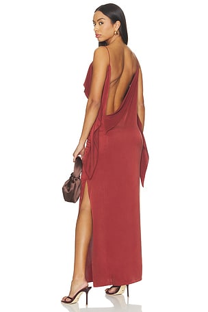 Emilia Washed Silk Gown EAVES
