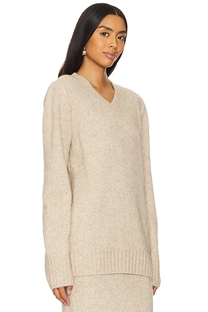 EAVES Amaya Knit Sweater in Ivory
