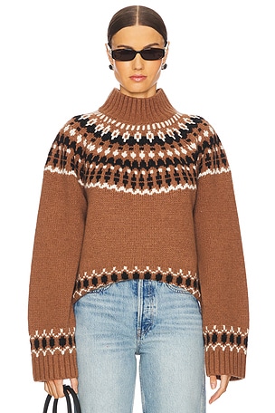 Cait Fair Isle Sweater EAVES