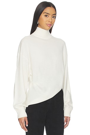EAVES Allma Asymmetric Sweater in Cream