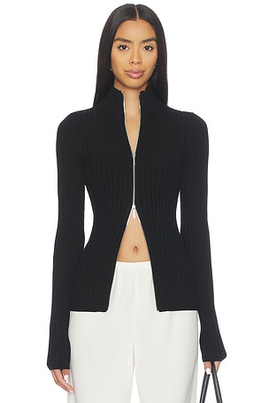 x Coco Adison Ribbed Slim Long Sleeve EAVES