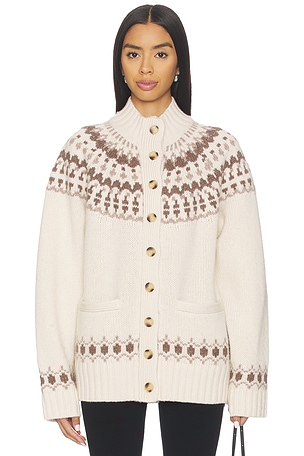 Jen Fair Isle Cardigan EAVES