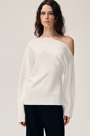 Rachelle Draped Knit Top EAVES