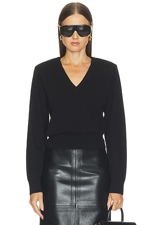 Verna Shoulder Pad Sweater EAVES