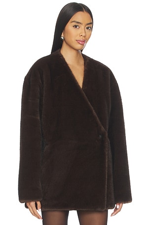 EAVES x Coco Dagna Jacket in Brown