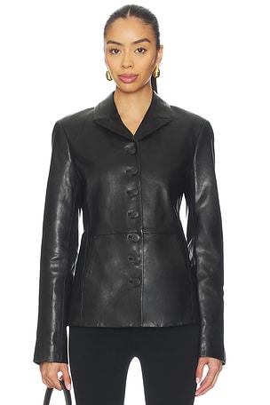 Sigrun Leather Jacket EAVES