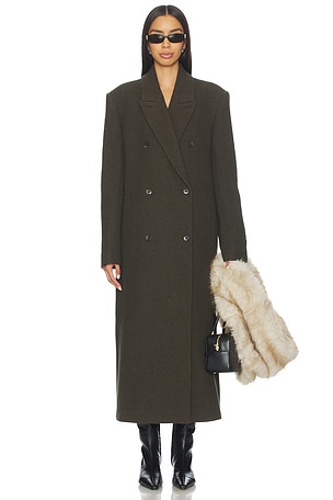 x Coco Sif Manteco Wool Coat EAVES