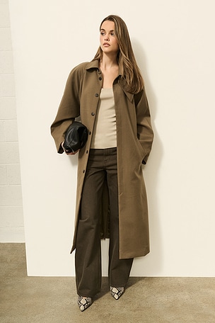 Keldan Classic Suiting Trench Coat EAVES