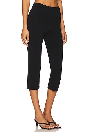 EAVES Janith Capri Pant in Black