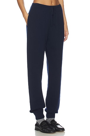 EAVES Normandie Knit Jogger in Navy. Size XXS. Also