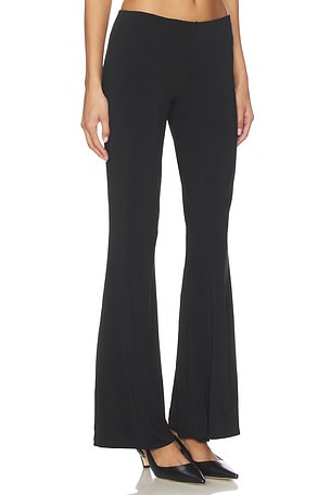 EAVES Ira Low Rise Easy Pant in Black