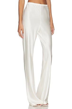 EAVES Loretta Bias Pant in Ivory
